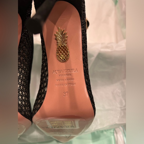 Aquazzura Asha Mesh Pumps - Picture 15 of 16